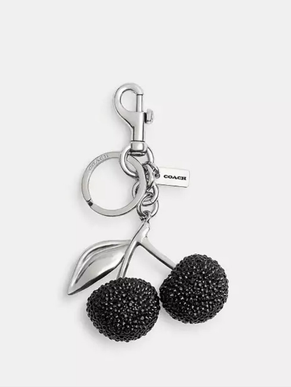 COACH Crystal Cherry Bag Charm